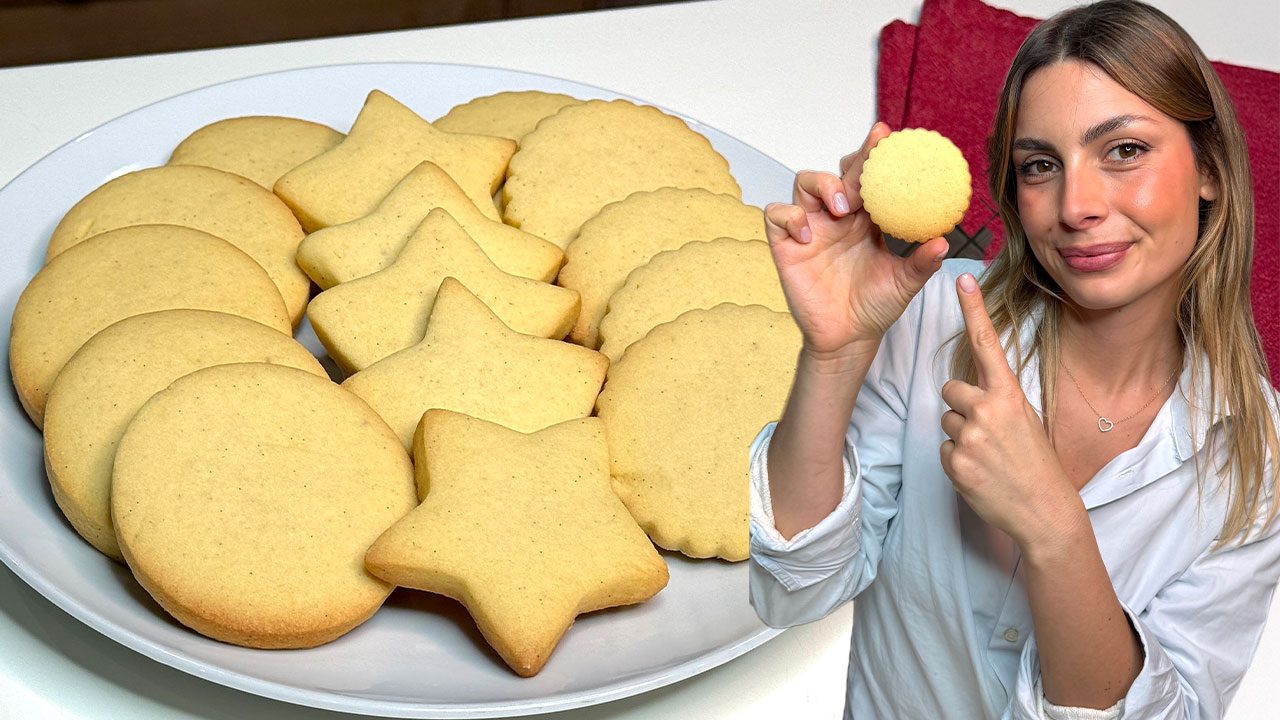 Biscotti al burro: la ricetta dei dolcetti friabili e profumati