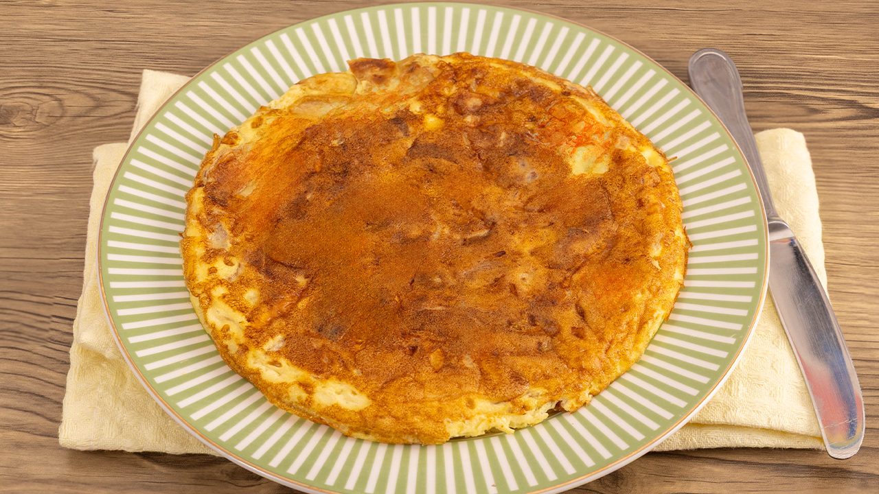 Frittata di patate in friggitrice ad aria