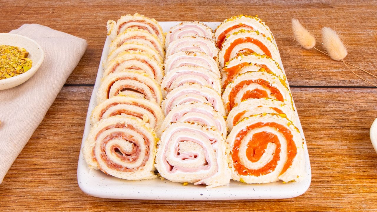 Girelle di pancarré: la ricetta dell'antipasto facile e scenografico