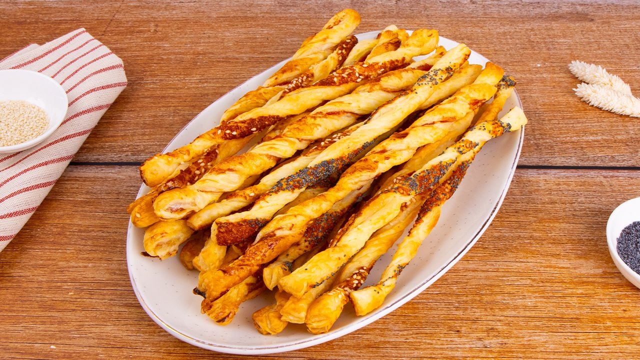 Grissini di pasta sfoglia
