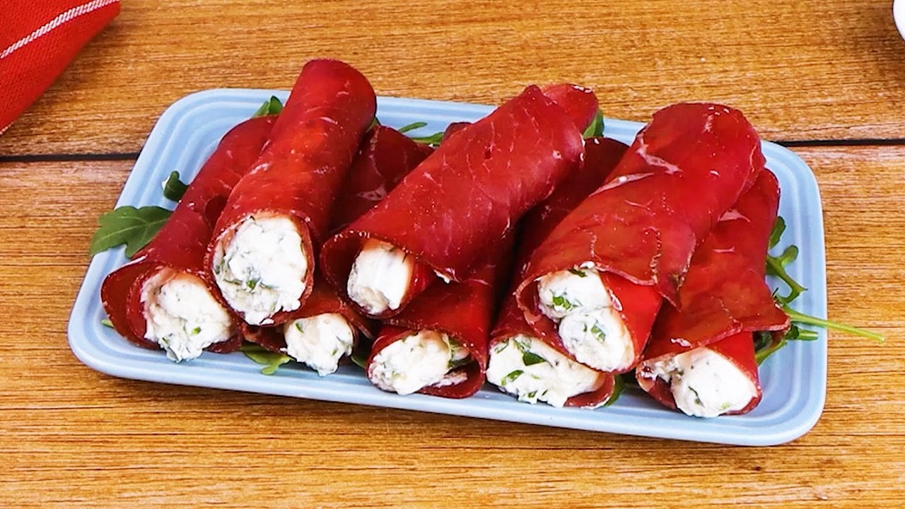 Involtini di bresaola