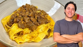 pappardelle al ragu di cinghiale