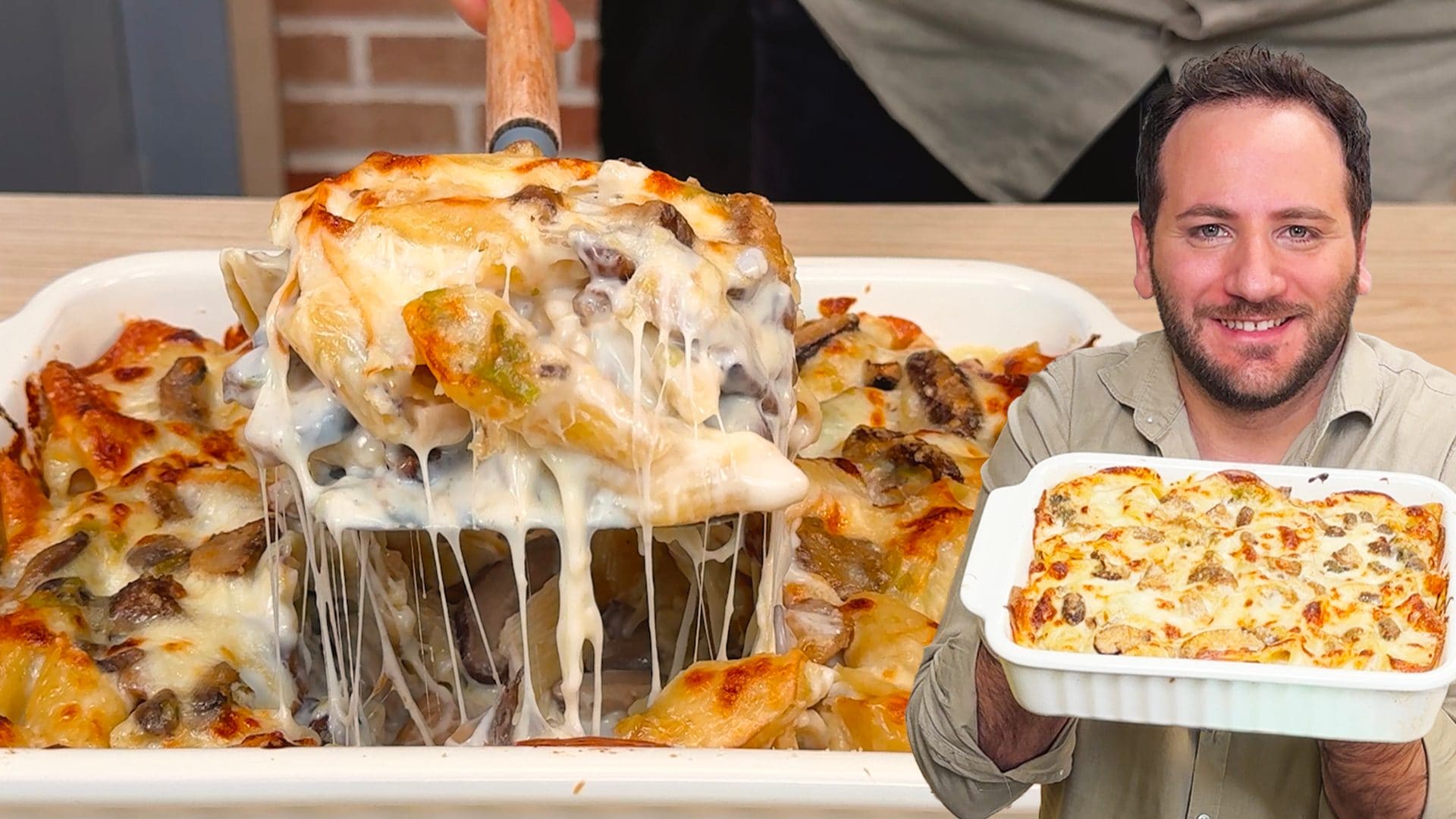 Pasta al forno con funghi: la ricetta del primo piatto ricco e goloso
