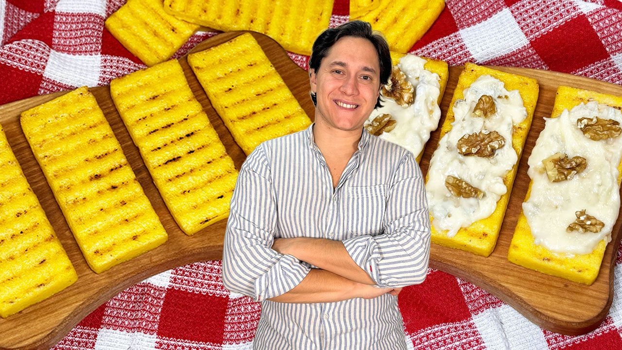 Polenta grigliata: la ricetta dell'antipasto sfizioso e versatile