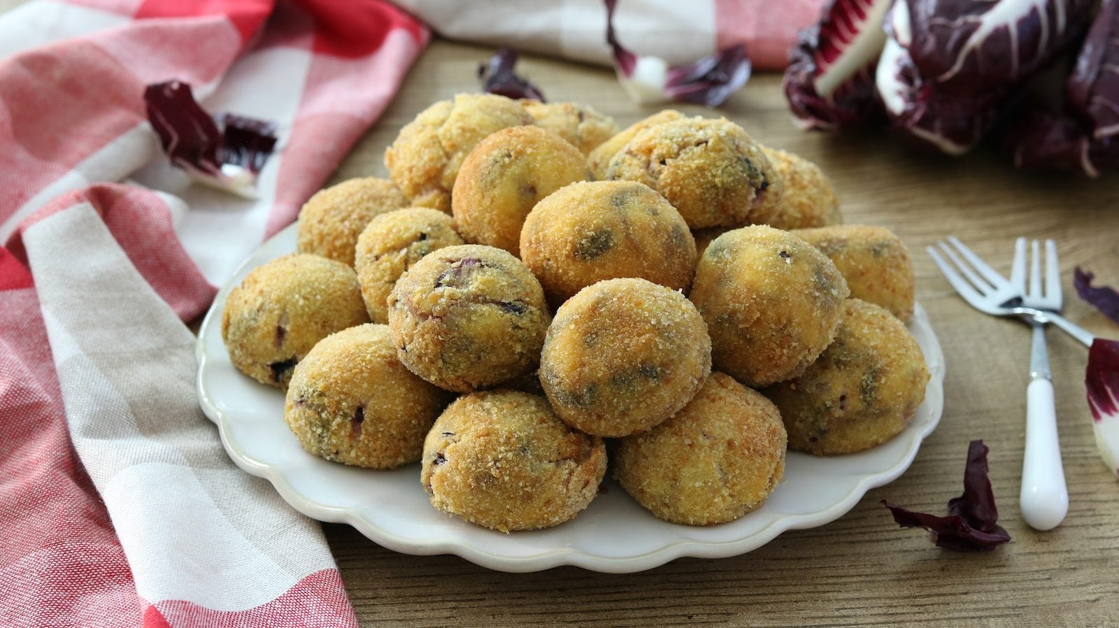 Polpette di radicchio