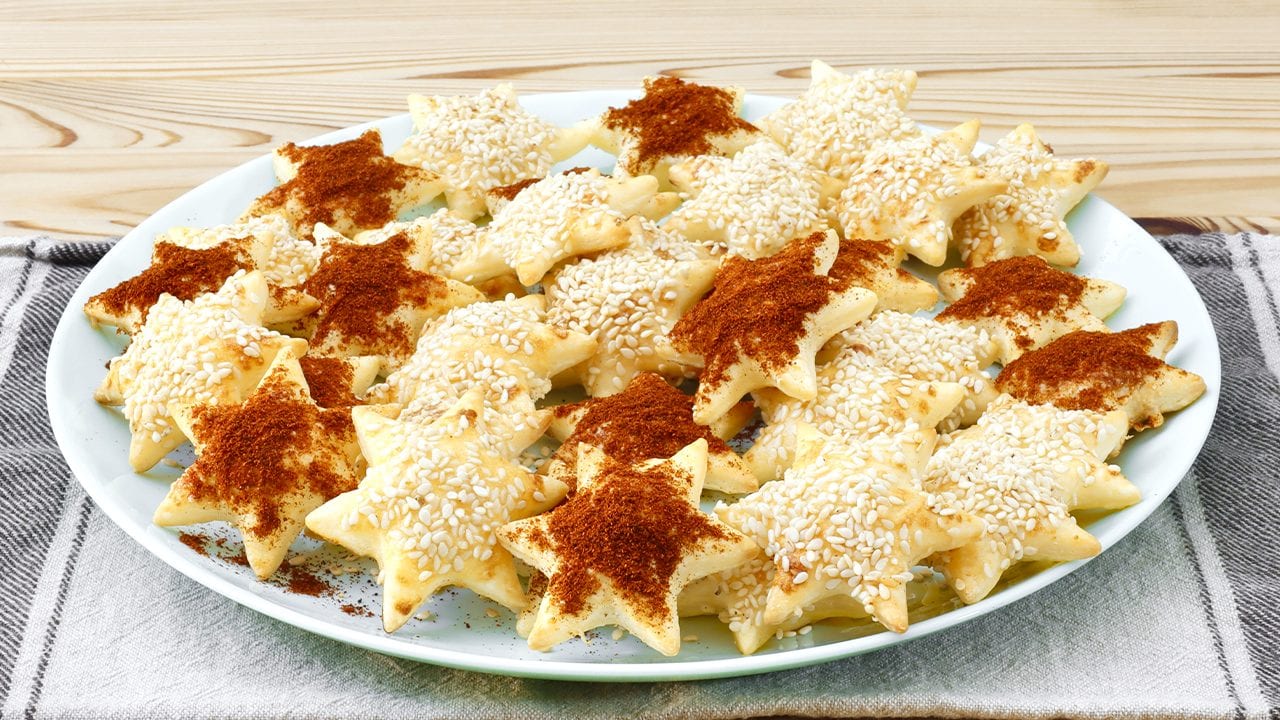 Stelline di pasta sfoglia