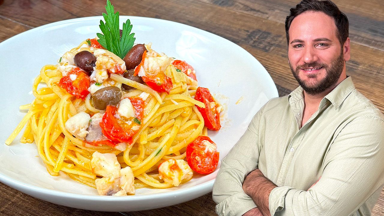 Pasta con sugo di cernia: la ricetta del primo di mare semplice e gustoso