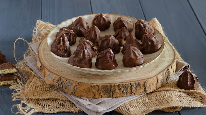 Fiamme al cioccolato