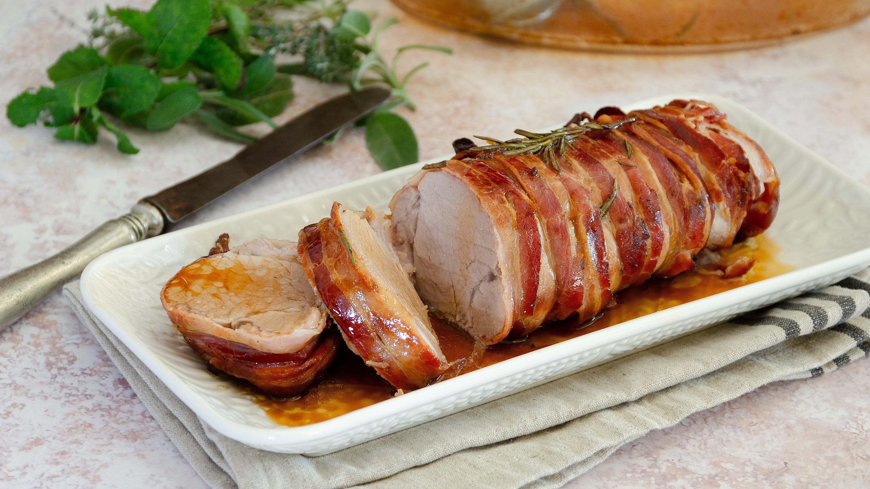 Filetto di maiale al forno