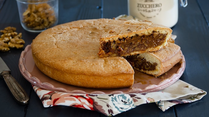 Torta di noci dell'engadina