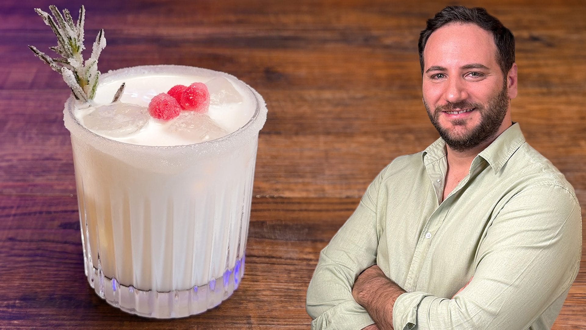 Margarita di Natale (White Christmas Margarita)