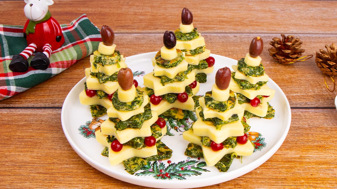 Alberelli di frittata: la ricetta dell'antipasto scenografico perfetto per le feste