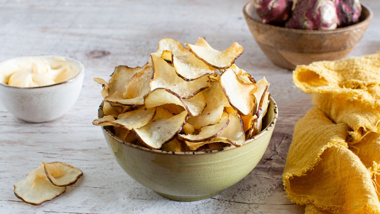 Chips di topinambur: la ricetta dello snack croccante e sfizioso
