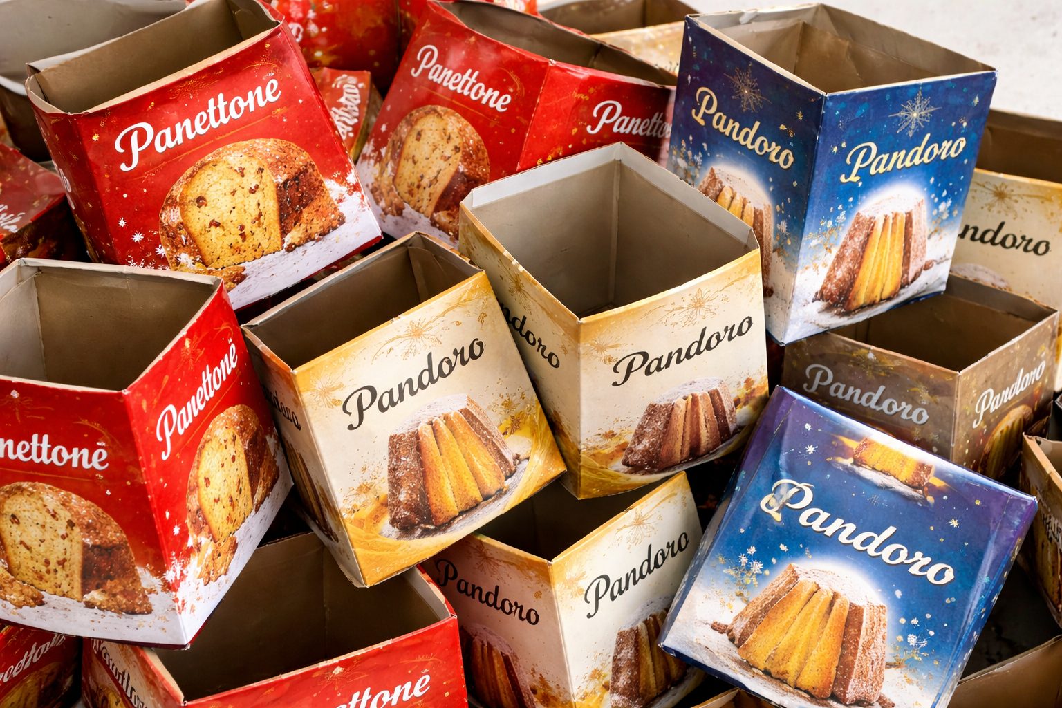 Come riciclare le scatole di panettone e pandoro