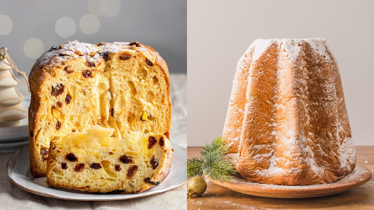Le differenze principali tra pandoro e panettone