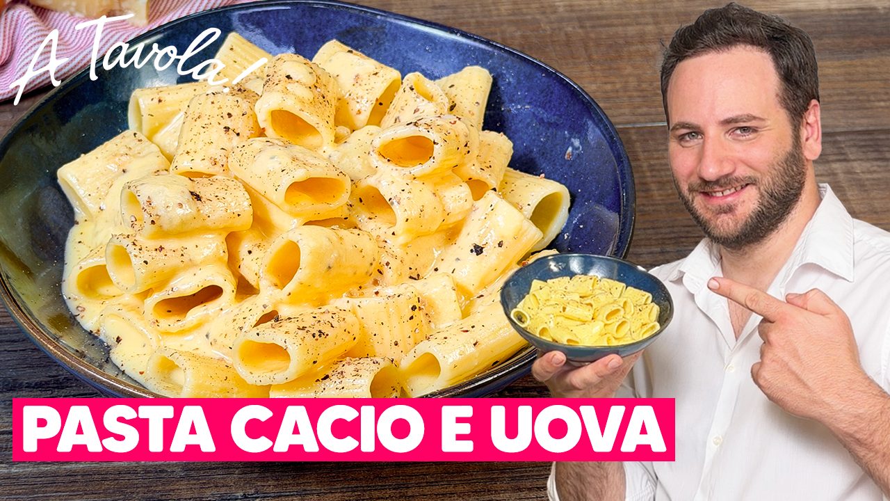 Pasta cacio e uova: la ricetta del piatto tipico campano