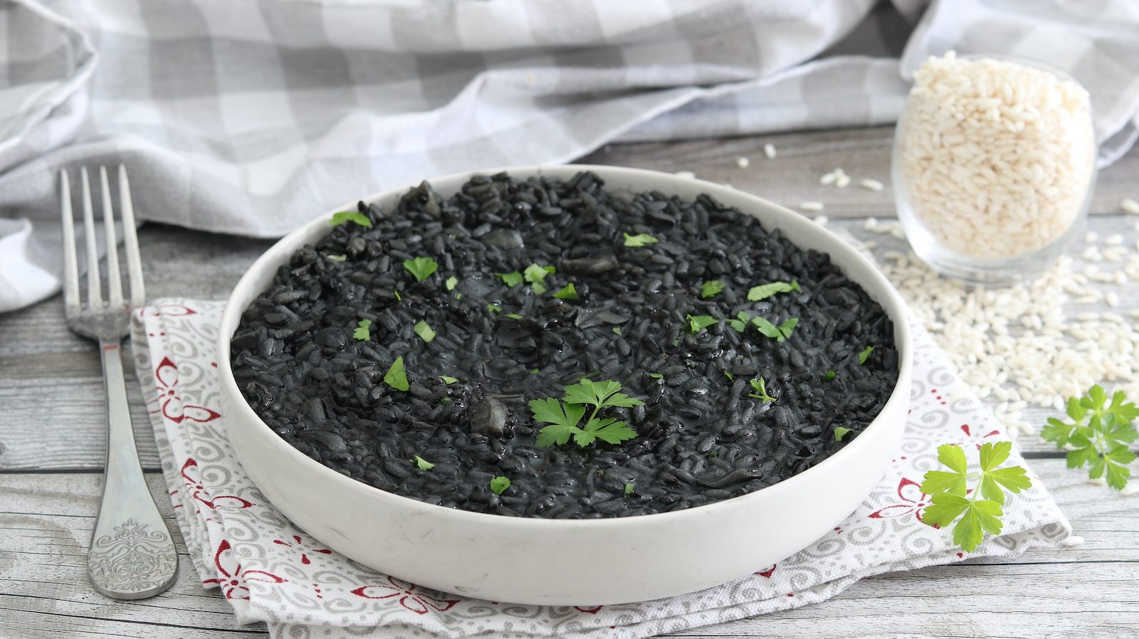 Risotto al nero di seppia