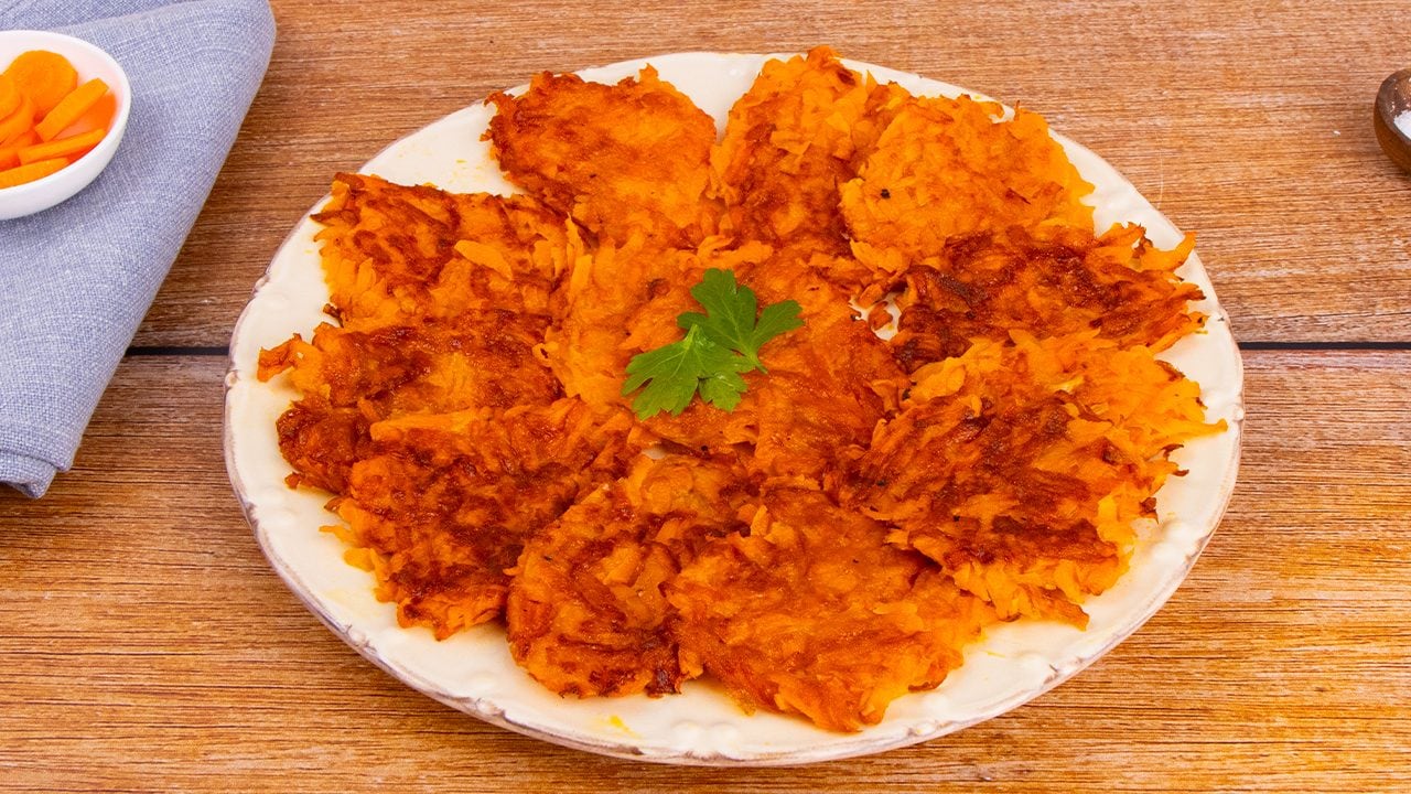 Rösti di carote