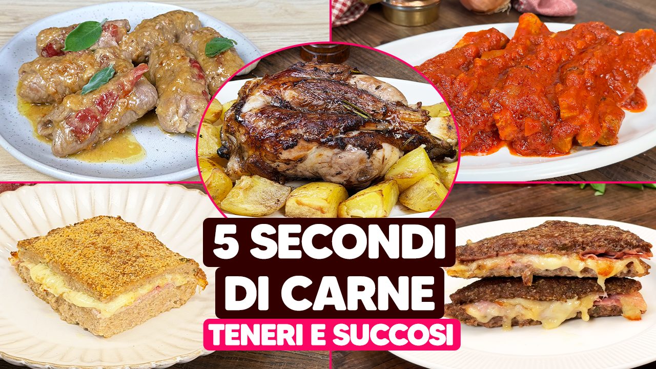 5 secondi piatti di carne: idee gustose e succulente per il pranzo o la cena