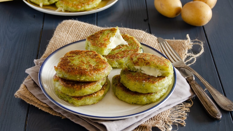 Focaccine broccoli e patate