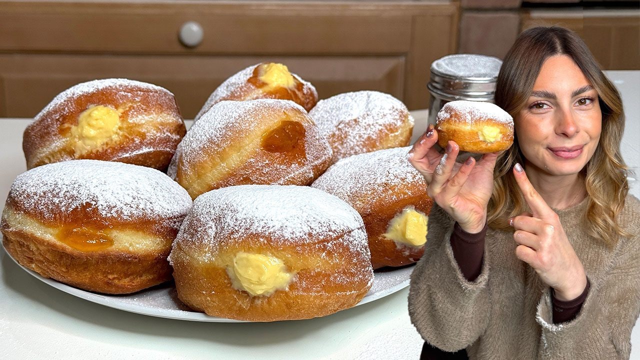 Krapfen: la ricetta dei dolci austriaci soffici e profumati 