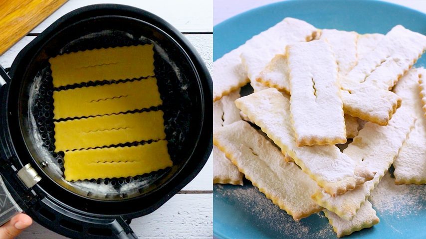 Chiacchiere in friggitrice ad aria: la ricetta dei dolcetti veloci e croccanti