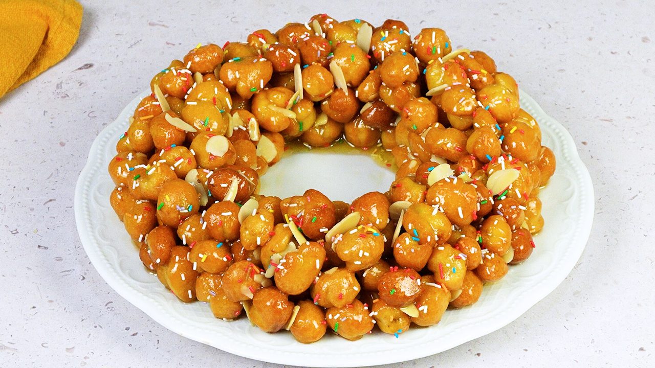 Cicerchiata: la ricetta del dolce carnevalesco tradizionale del Centro Italia