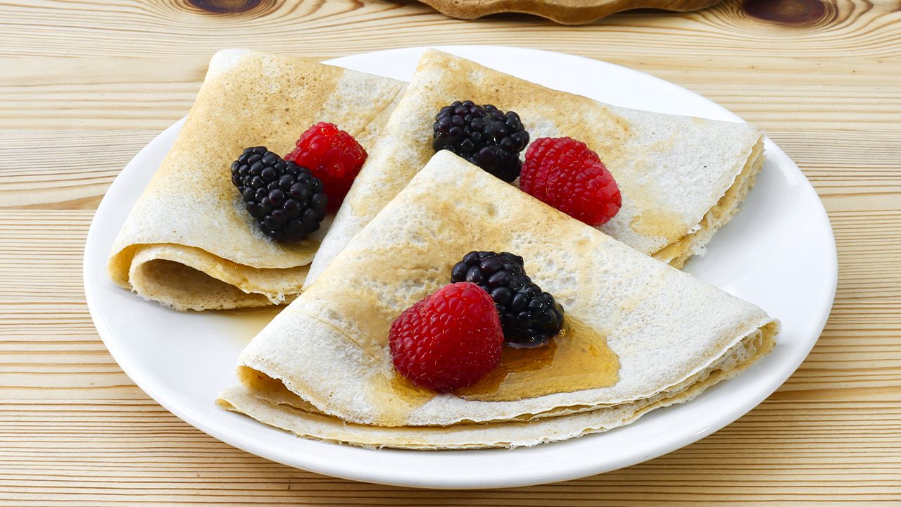 Crêpes proteiche: la ricetta con albumi per la colazione e la merenda