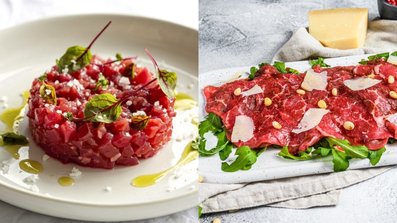 Hammon Beaf Tutte le differenze fra carpaccio e tartare