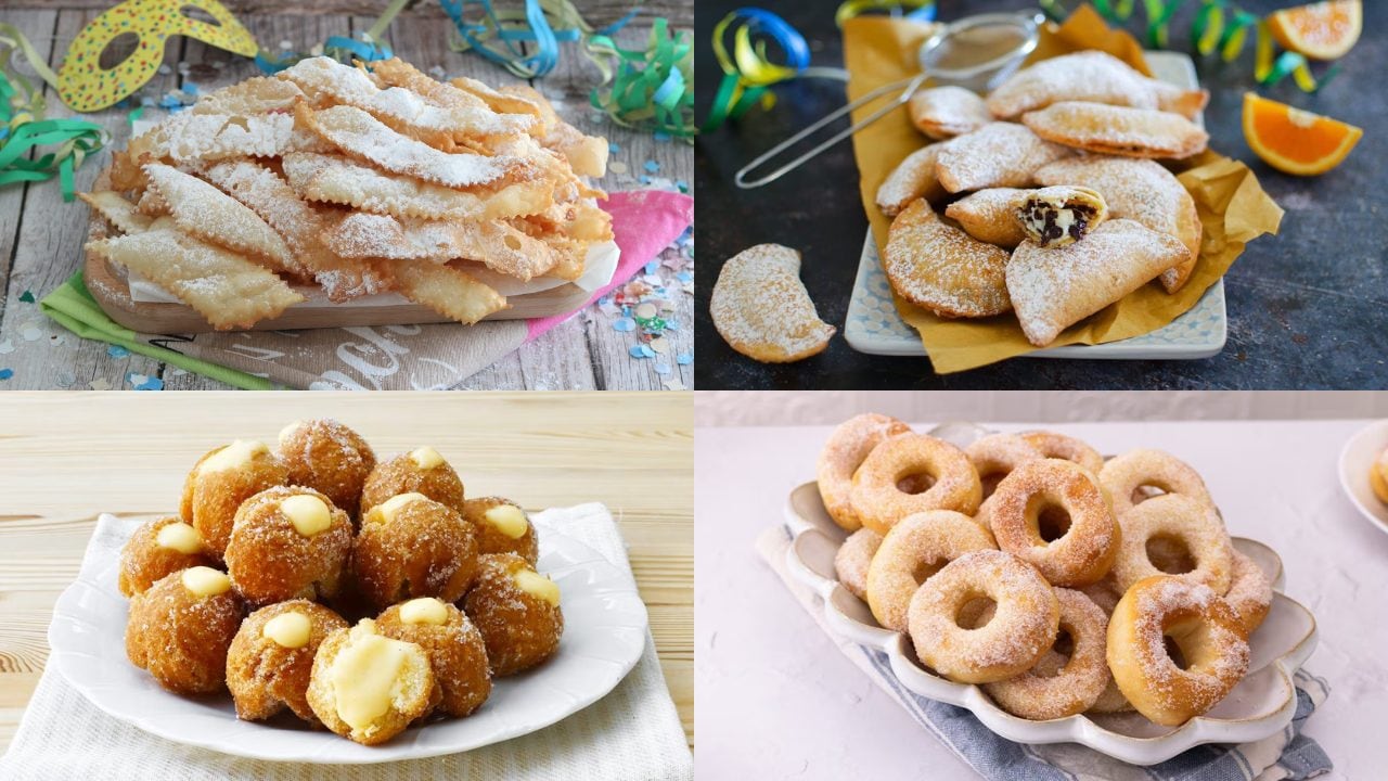 Dolci di Carnevale: 56 ricette fritte e al forno facilissime da preparare