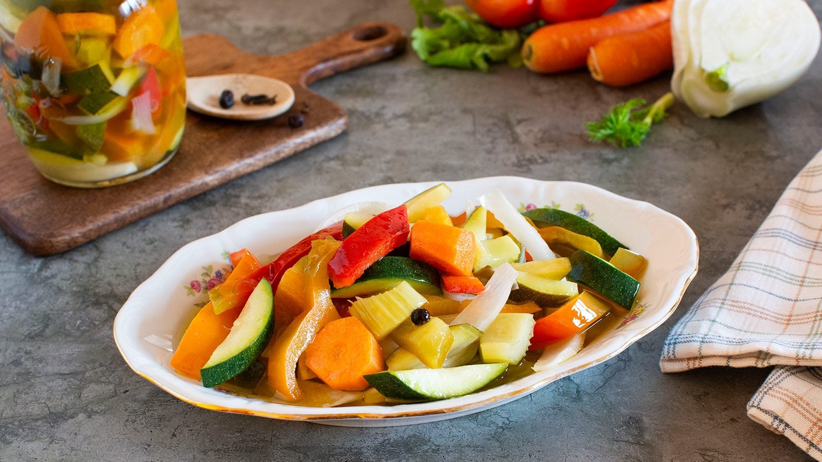 Giardiniera in agrodolce di Barbieri