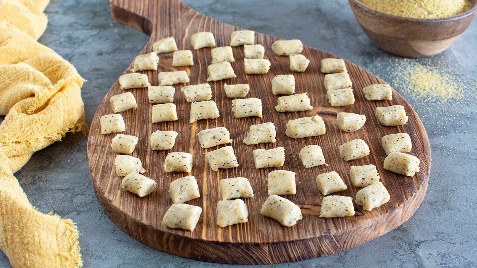 Gnocchi di polenta: la ricetta facile e veloce per riciclare la polenta avanzata