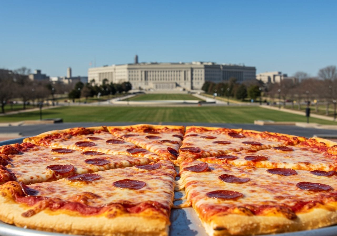 Quando la geopolitica ordina da asporto: il mistero del Pentagon Pizza Index
