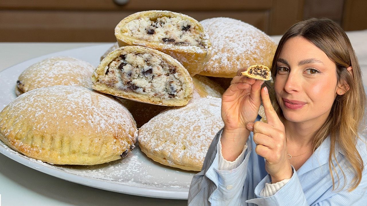 Ravioli dolci di Carnevale: la ricetta dei dolcetti ripieni di ricotta e gocce di cioccolato