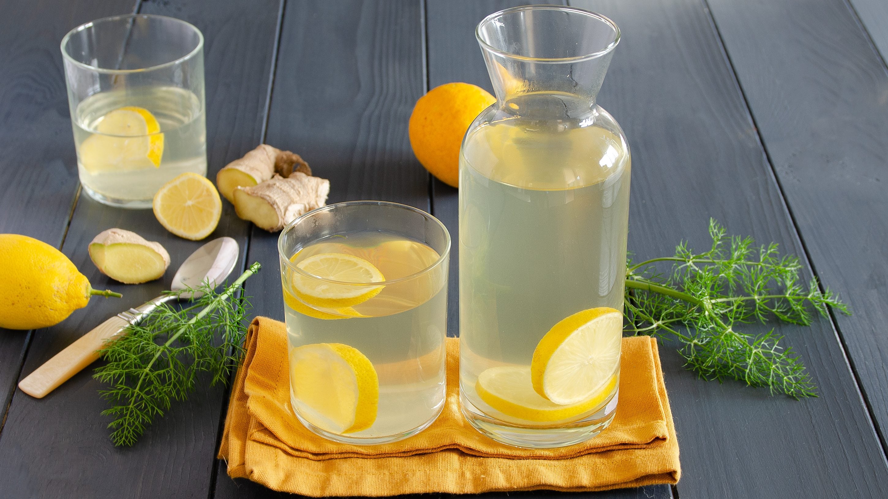 Tisana con barba di finocchio