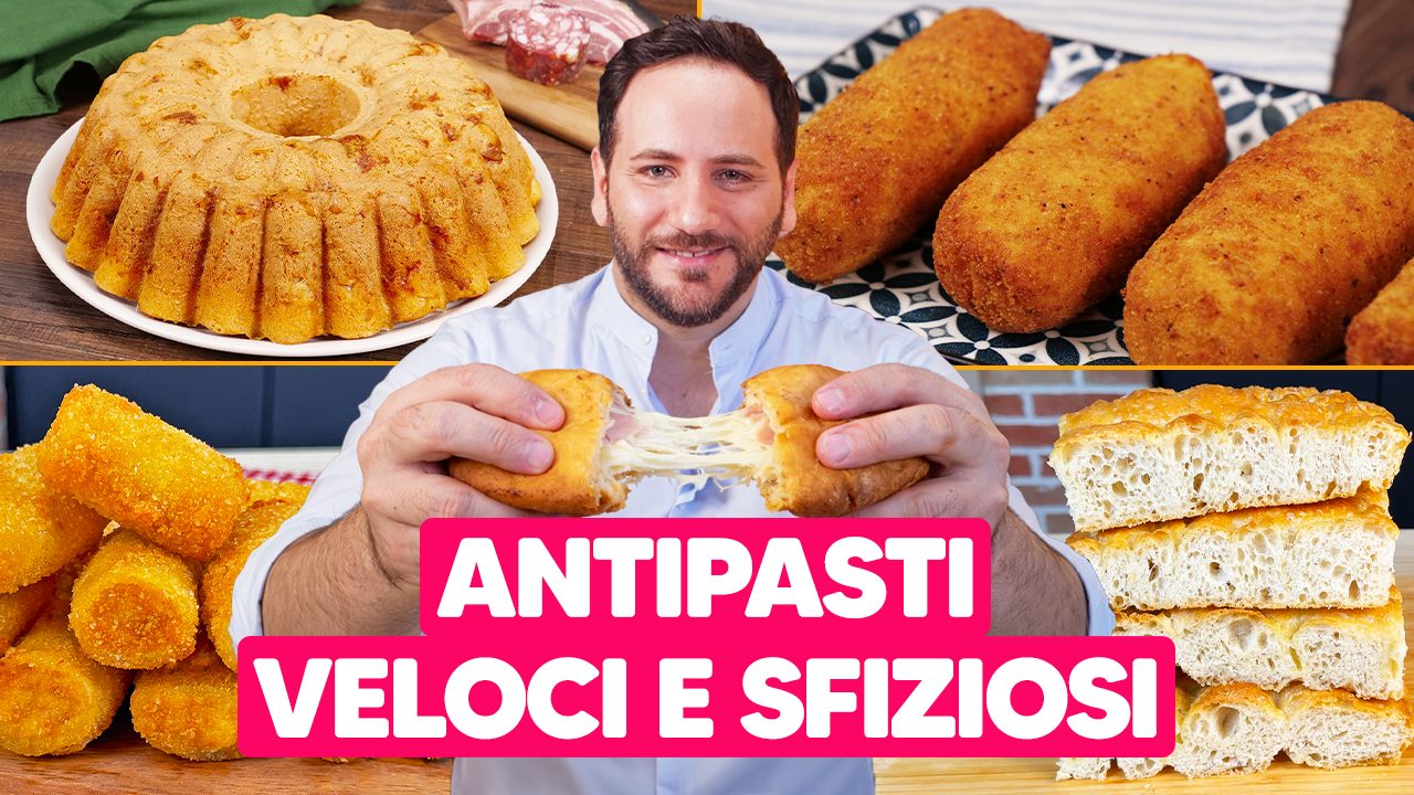 7 antipasti veloci e sfiziosi: ricette gustose e irresistibili tutte da provare