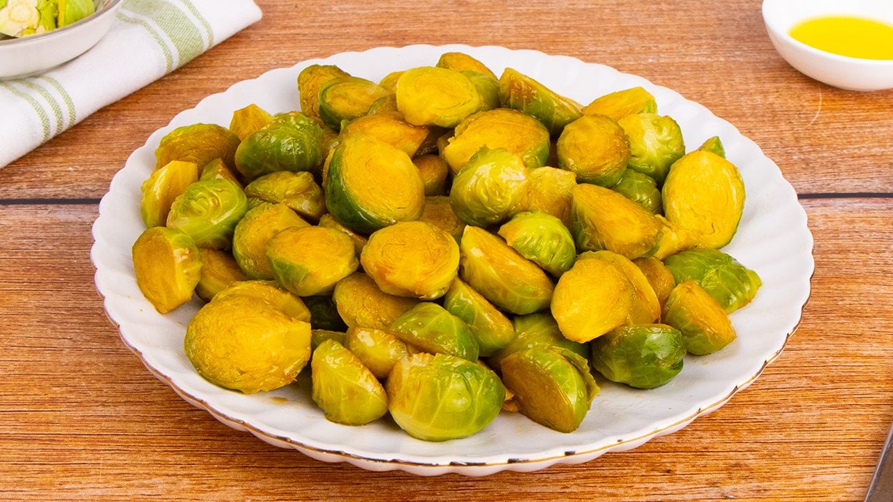 Cavoletti di Bruxelles al vapore