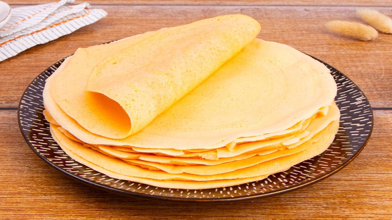 Crêpes di albumi