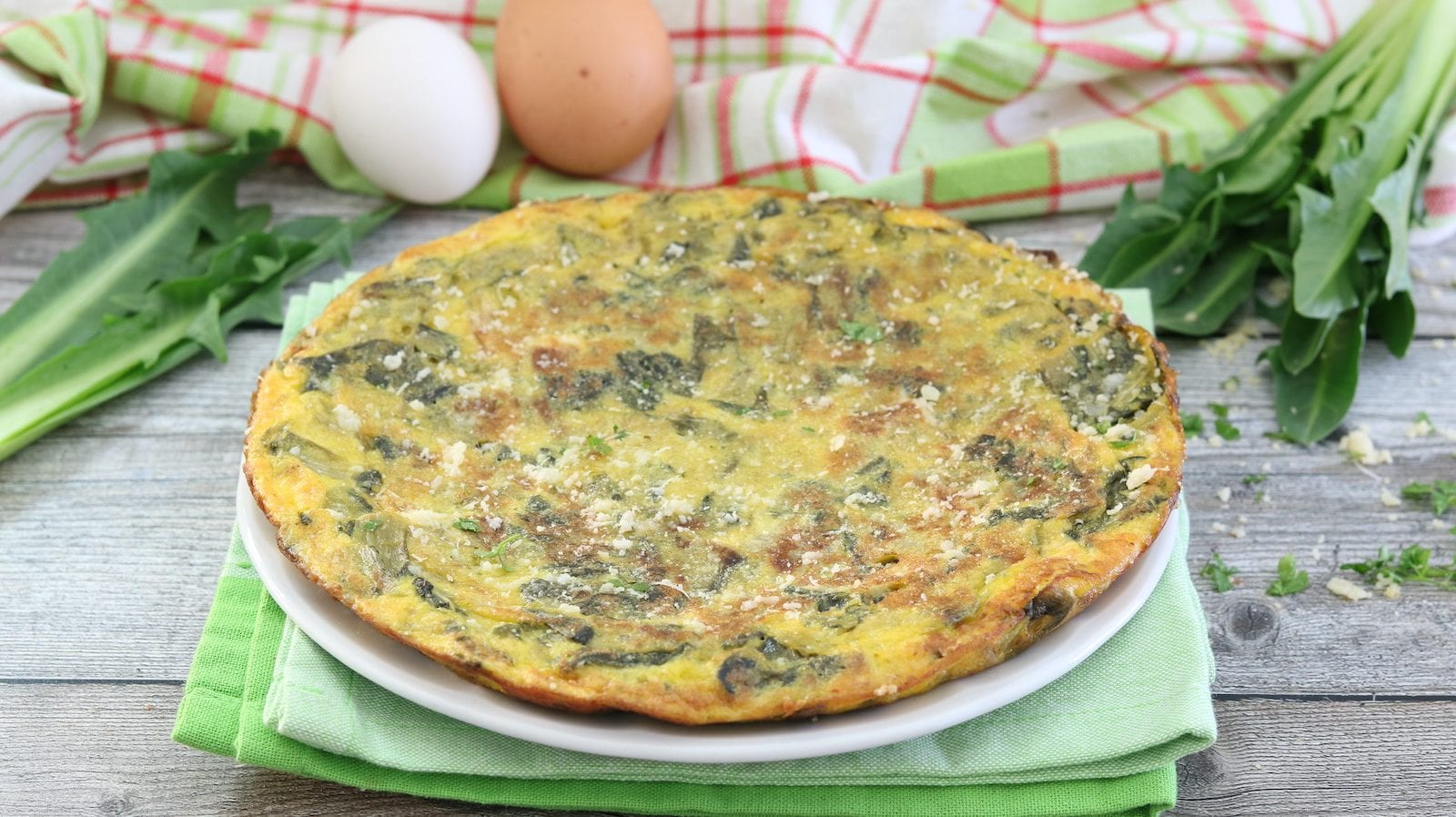 Frittata di cicoria