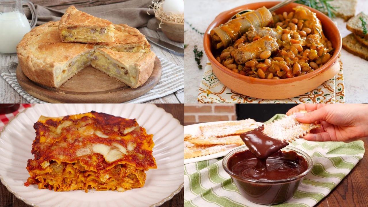 Menu di Carnevale: 90 ricette facili e sfiziose dall'antipasto al dolce