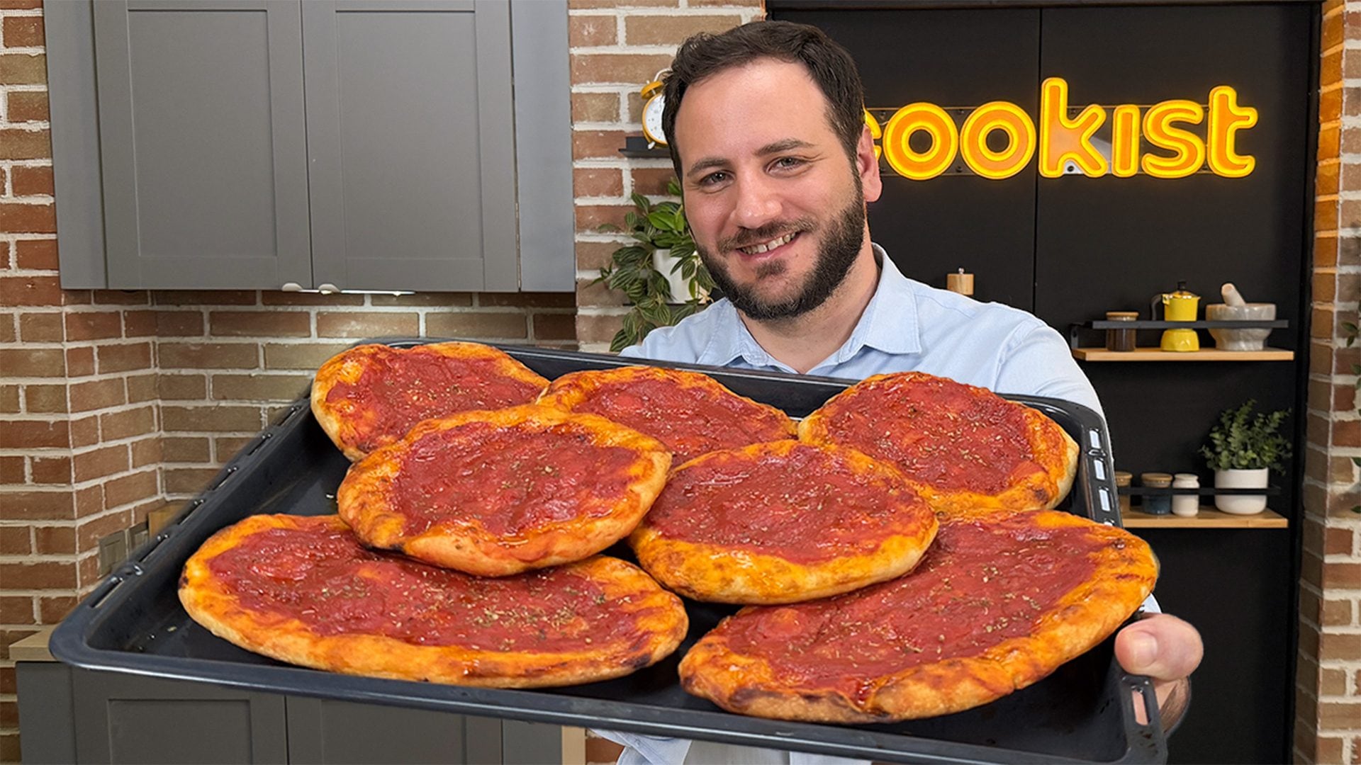 Pizzette rosse del forno