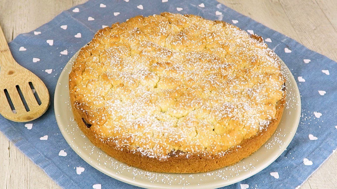 Sbriciolata al cioccolato: la ricetta del dolce facile e golosissimo