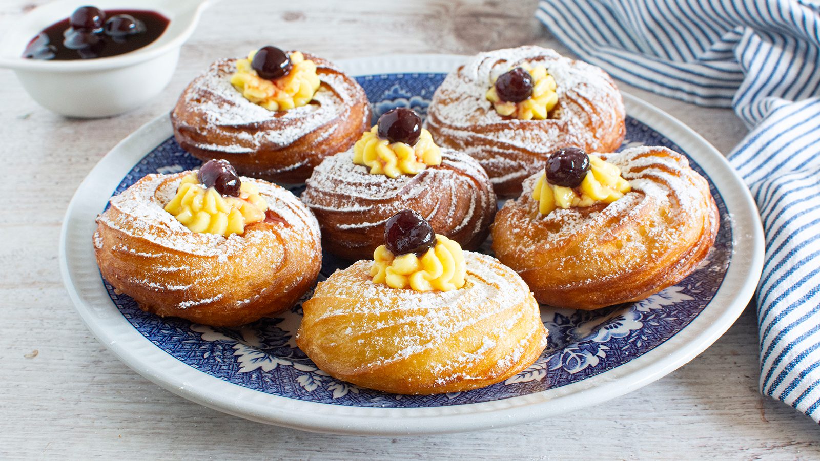 Zeppole di San Giuseppe di Cannavacciuolo