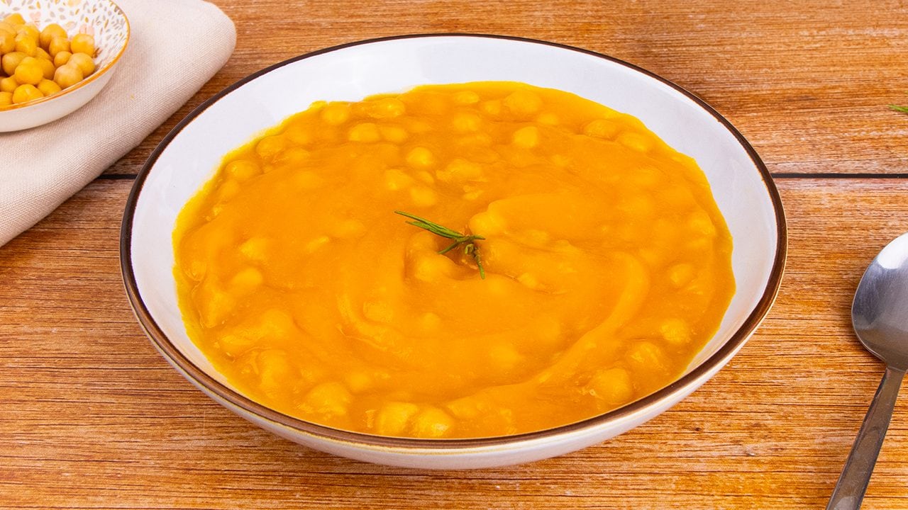 Zuppa ceci e zucca
