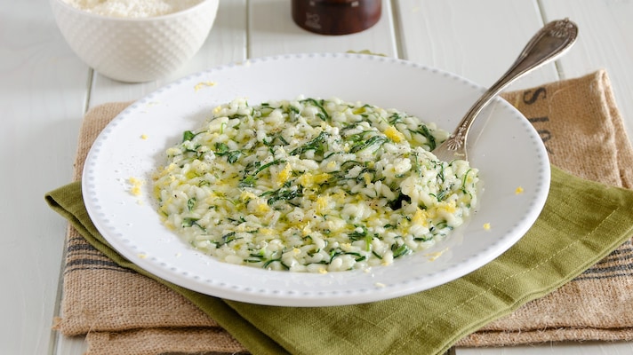 Risotto agli agretti