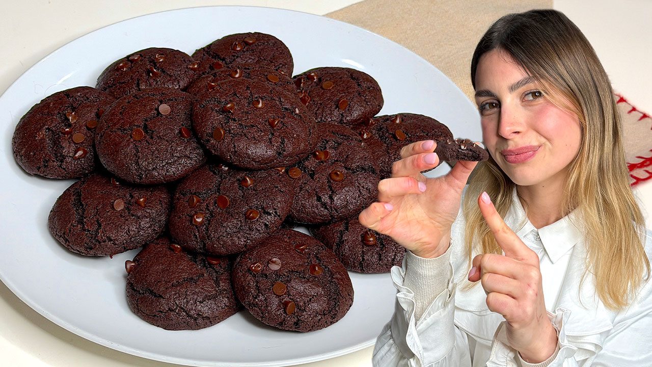 Biscotti al cioccolato: la ricetta dei dolcetti dal cuore morbido