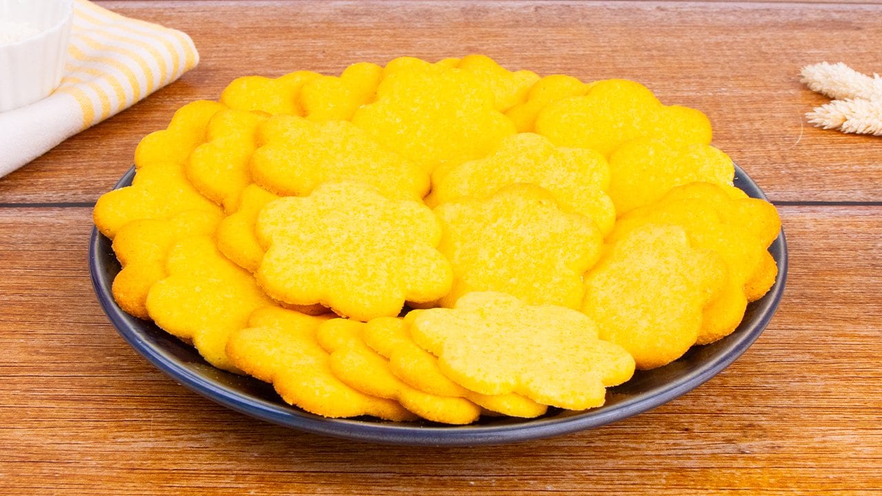 Biscotti con farina di mais