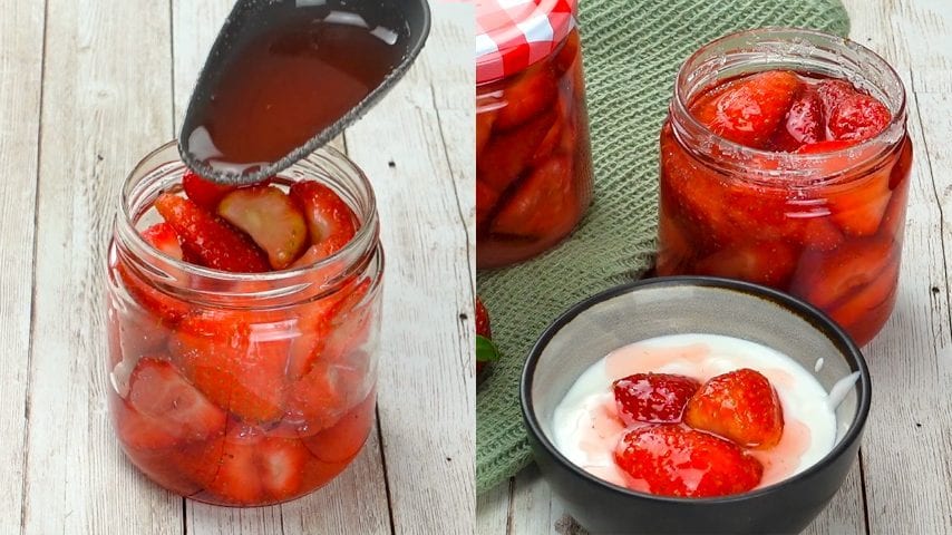 Fragole sciroppate: la ricetta semplice e deliziosa