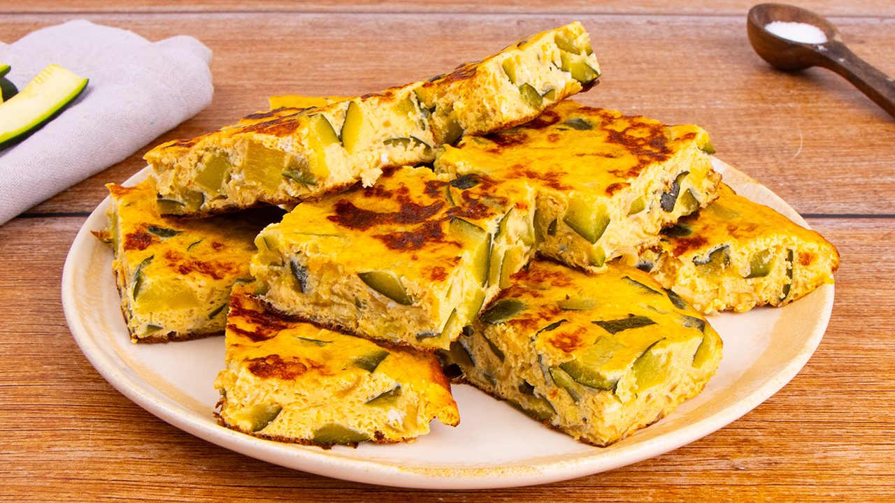 Frittata di zucchine e cipolle