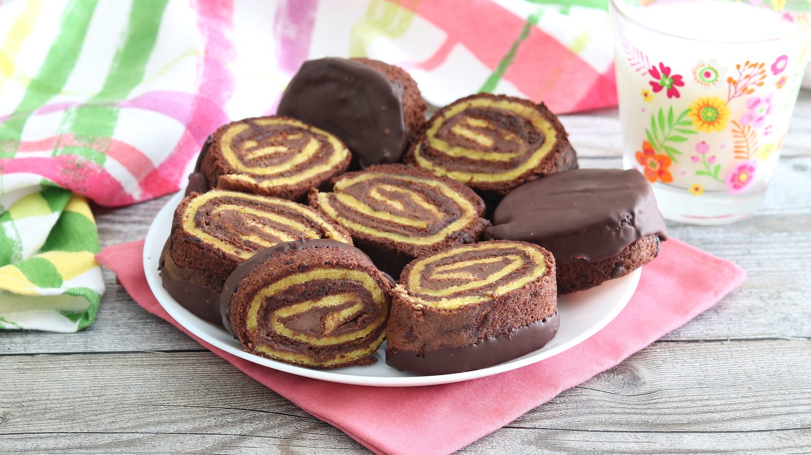 Girelle alla crema di nocciole